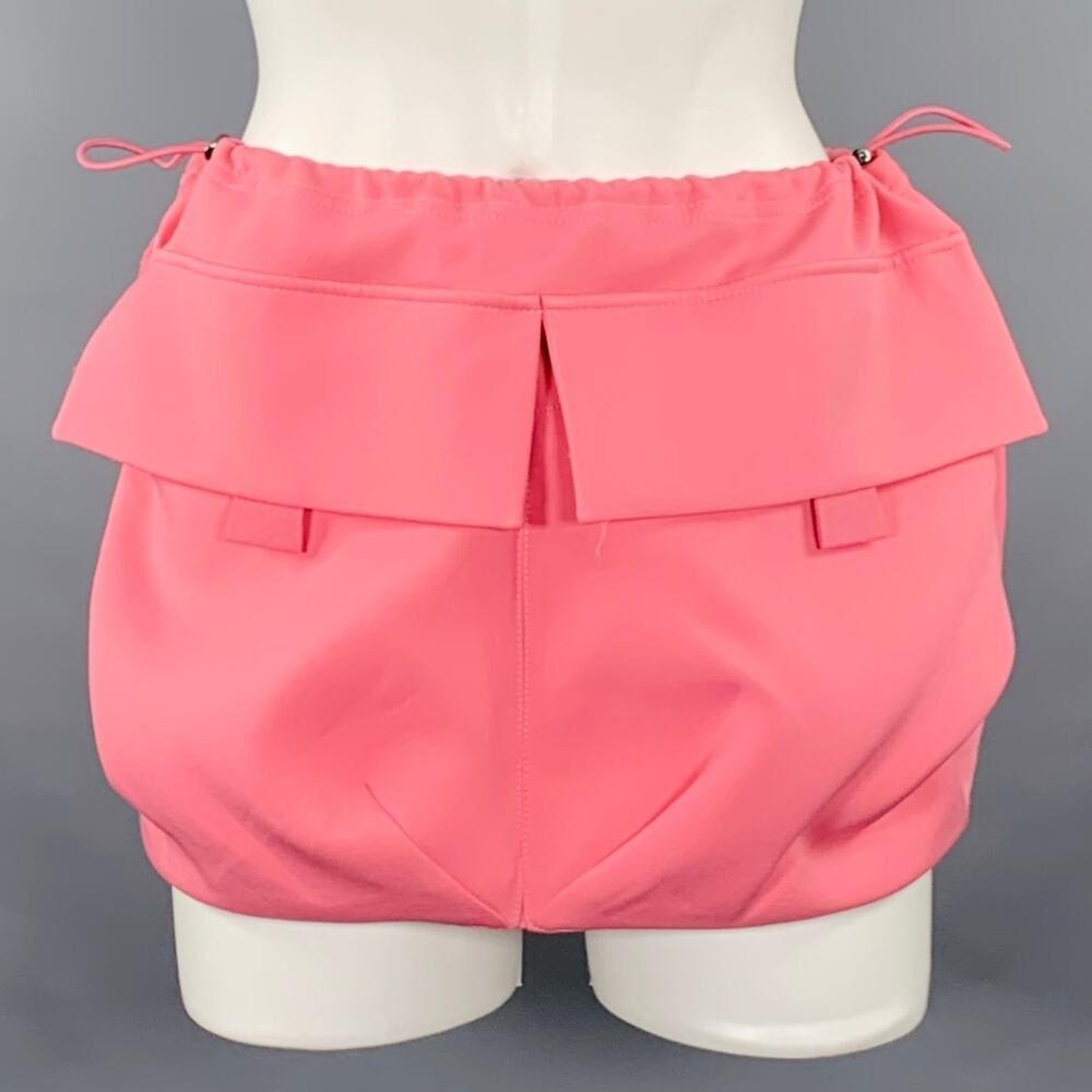 PRIVATE POLICY Size XS Pink Polyester Bubble Cargo Skirt